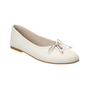 Frye Emma Leather Ballet Flat, White